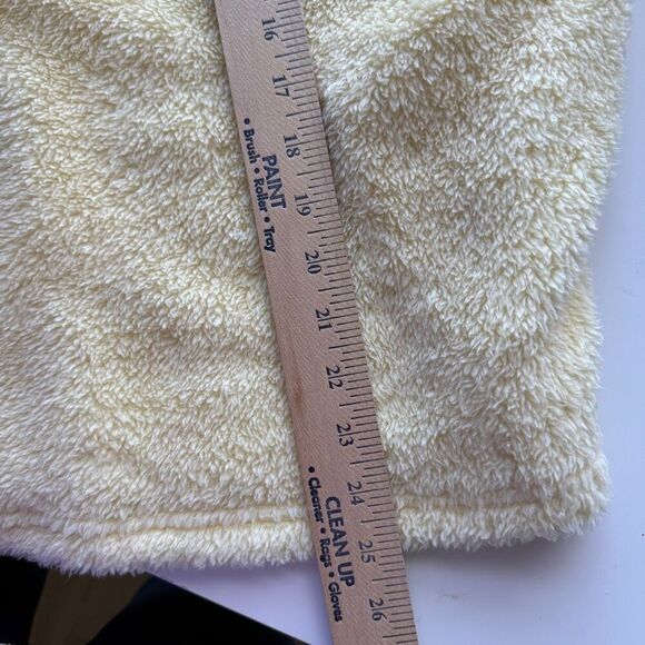 Umgee Oversized Soft Fleece Pullover Sweater Yellow Small‎ - Picture 6 of 10